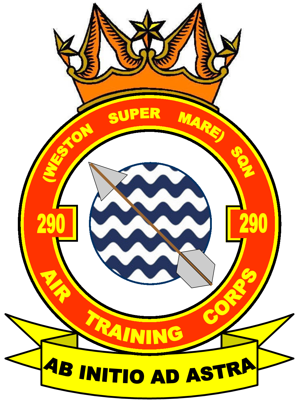 290 (Weston-super-Mare) Squadron crest